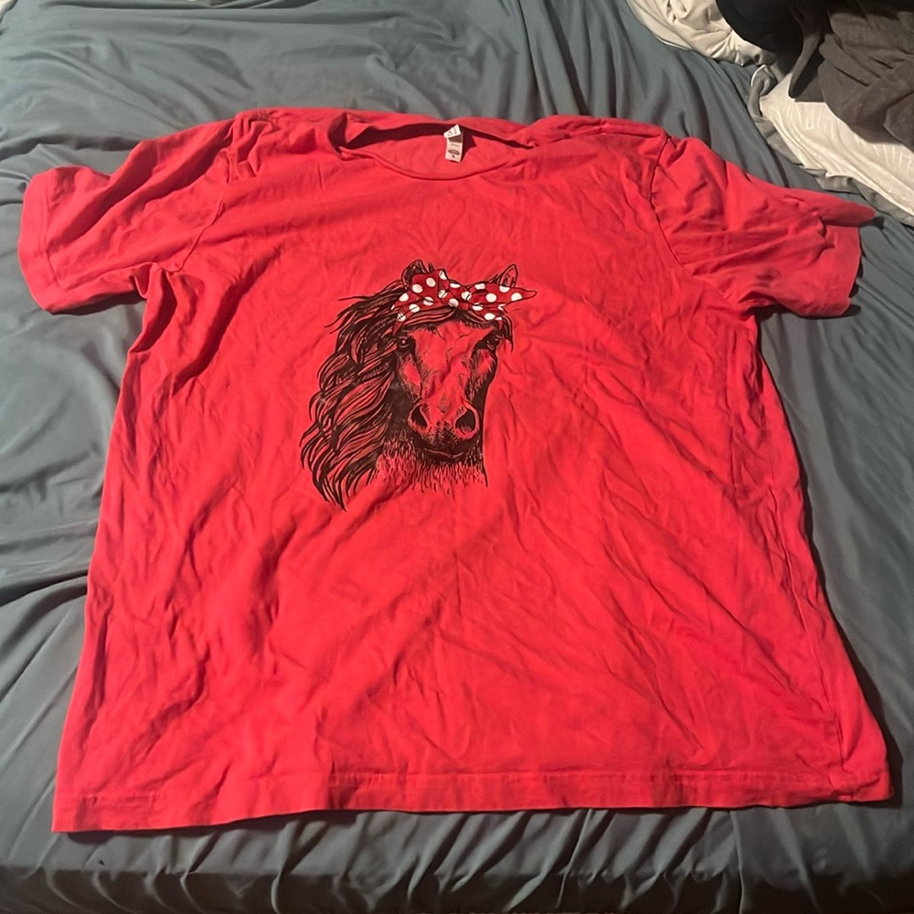 Bought from Canvas/Bella Canvas never worn, brand new